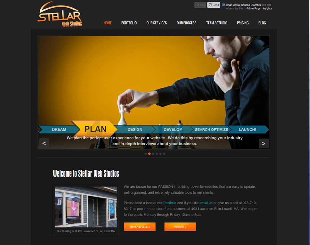 Stellar Web Studios website launch! - Stellar Web Studios