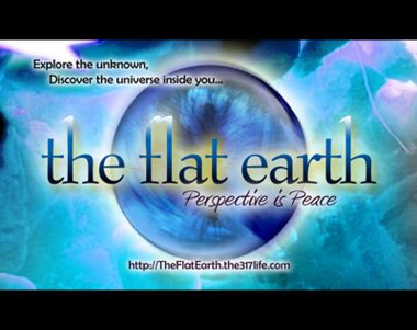 The Flat Earth postcards