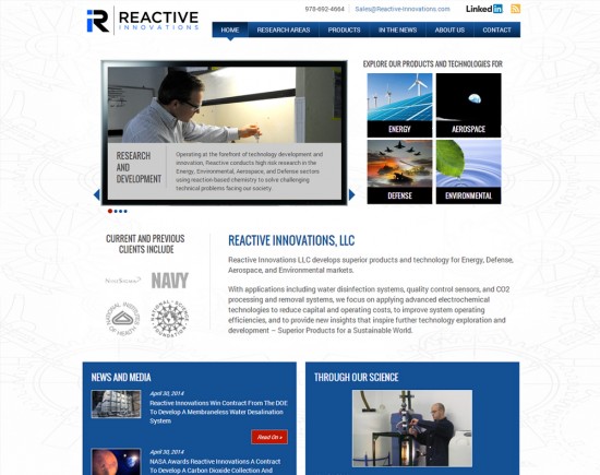 Reactive Innovations Screenshot