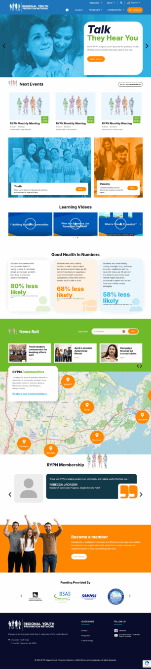 regional youth prevention network